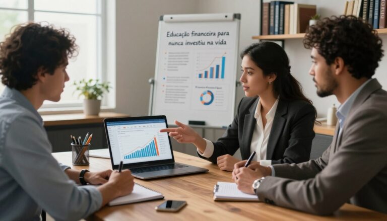 Educação financeira para quem nunca investiu na vida